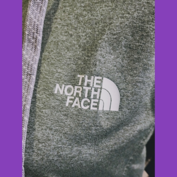 THE NORTH FACE GRAY ZIP FRONT HOODIE - Picture 5 of 6
